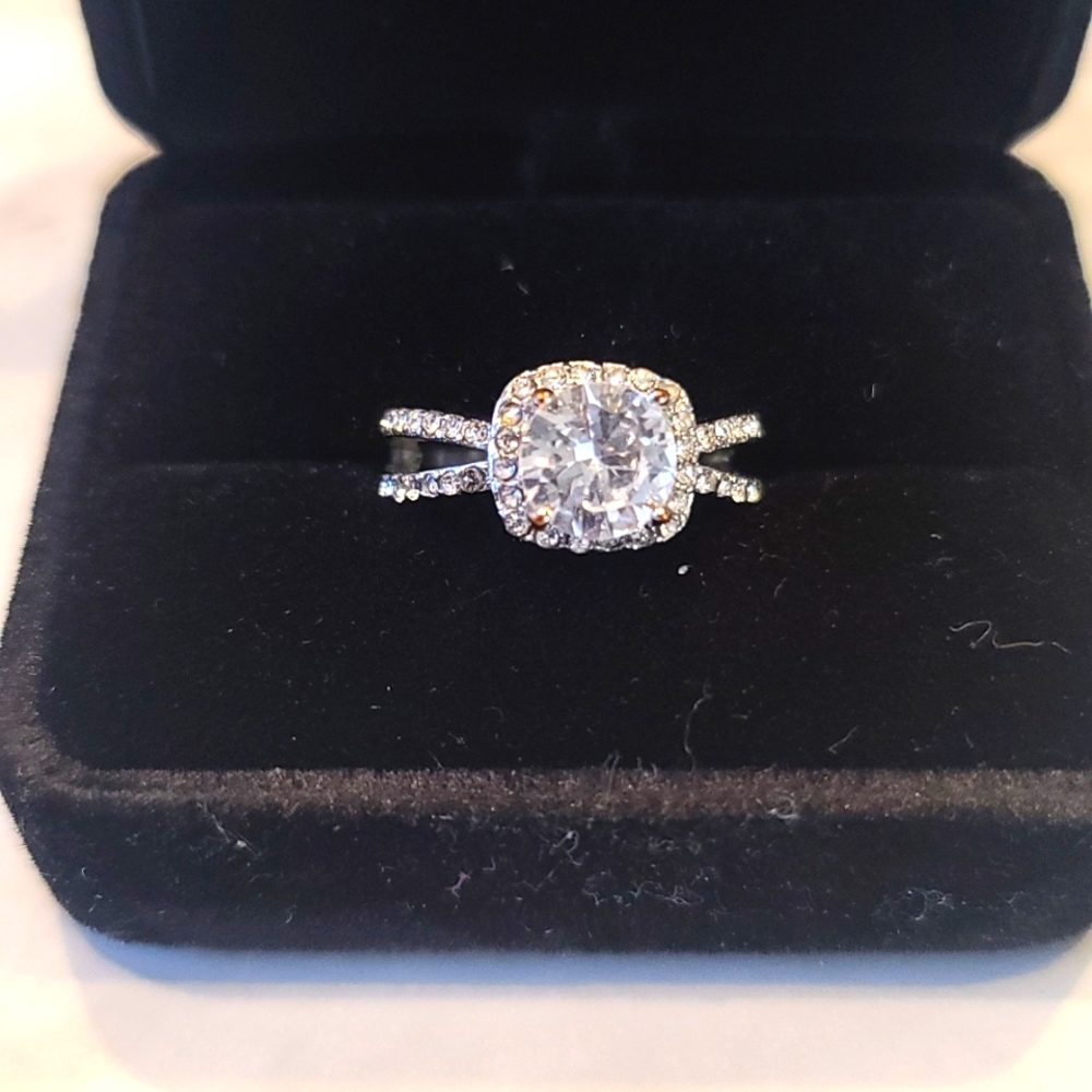 Icing Cubic Zirconia Ring